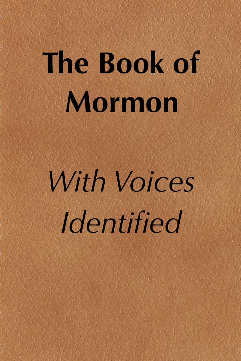 The Book of Mormon: Voices Identified
